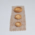 Button - Wood ‘Pie Crust’ – 18mm